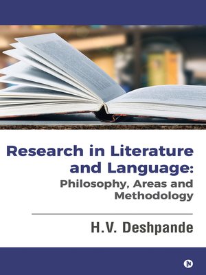cover image of Research in Literature and Language
